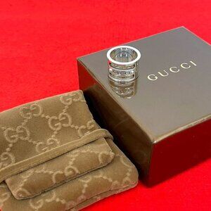 Gucci Box Logo Screw Ring No 8